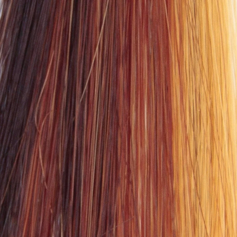 Sunset Glow | Auburn w/Bright Red & Strawberry Highlights | FINAL SALE