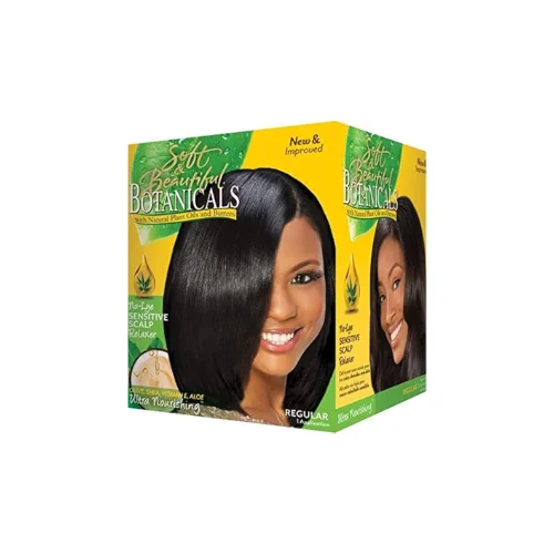 Soft & Beautiful Botanicals No-Lye Sensitive Scalp Relaxer Regular