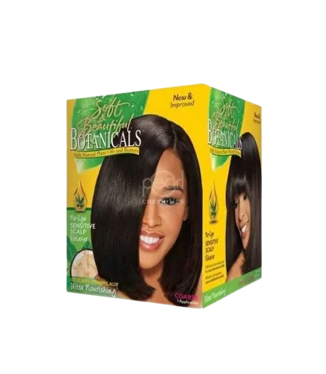 Soft & Beautiful Botanicals No-Lye Sensitive Scalp Relaxer Super