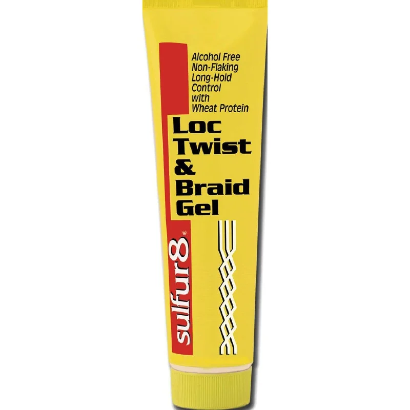 Sulfur8 Loc Twist And Braid Gel - 6 Oz