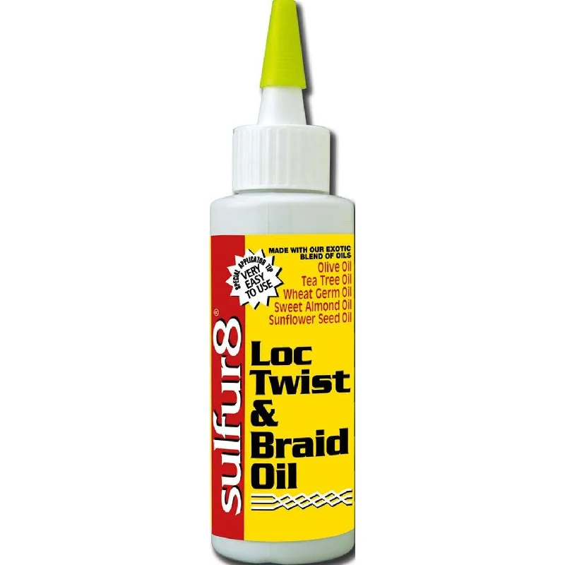 Sulfur8 Loc Twist And Braid Oil - 4 Oz