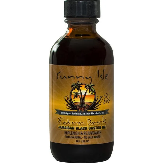 Sunny Isle Extra Dark Jamaican Black Castor Oil, 2 Ounce