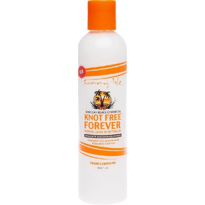 Sunny Isle Jamaican Black Castor Oil Knot Free Forever Leave In Detangler, 8 Fluid Ounce