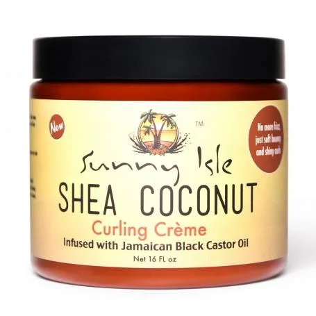 Sunny Isle Shea Coconut Curling Creme 16 Oz