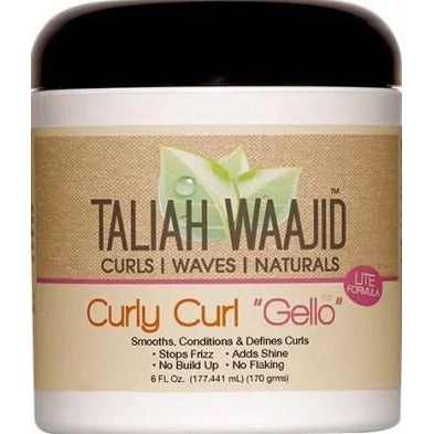 Taliah Waajid Curly Curl Gelo 6 Oz