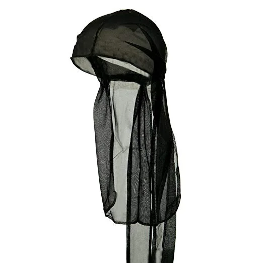 Titan Durag Satin Black Sk