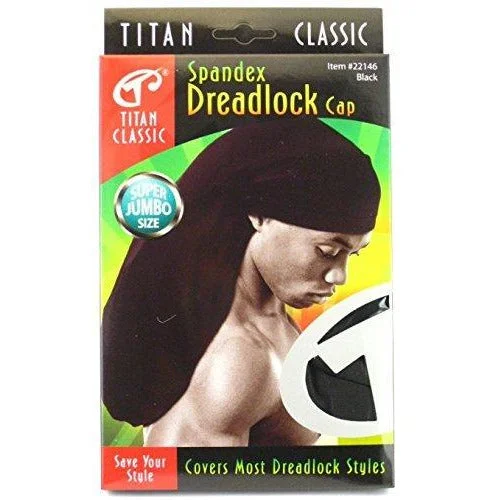 Titan Classic Spandex Dreadlock Cap Super Jumbo Size