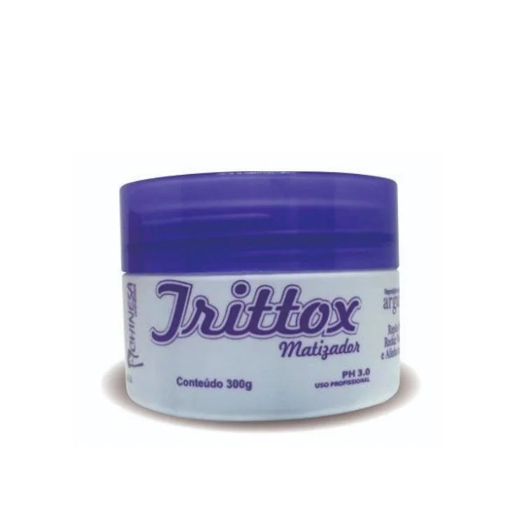 Trittox Tinting Argan Oil Anti FriVolume Reducer Mask 300g - Chinesa Cosmetics