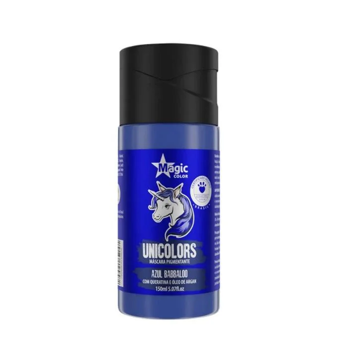 Unicolors Blue Azul Babbaloo Tinting Toning Pigmenting Mask 150ml - Magic Color