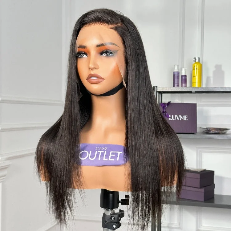 Worth | 13x4 Frontal Lace Silky Straight Side Part Wig 100% Human Hair