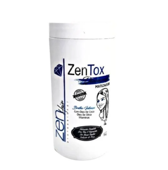 Zentox Diamond Tinting Blond Hair Intense Brightness Mask 1Kg - Zen Hair